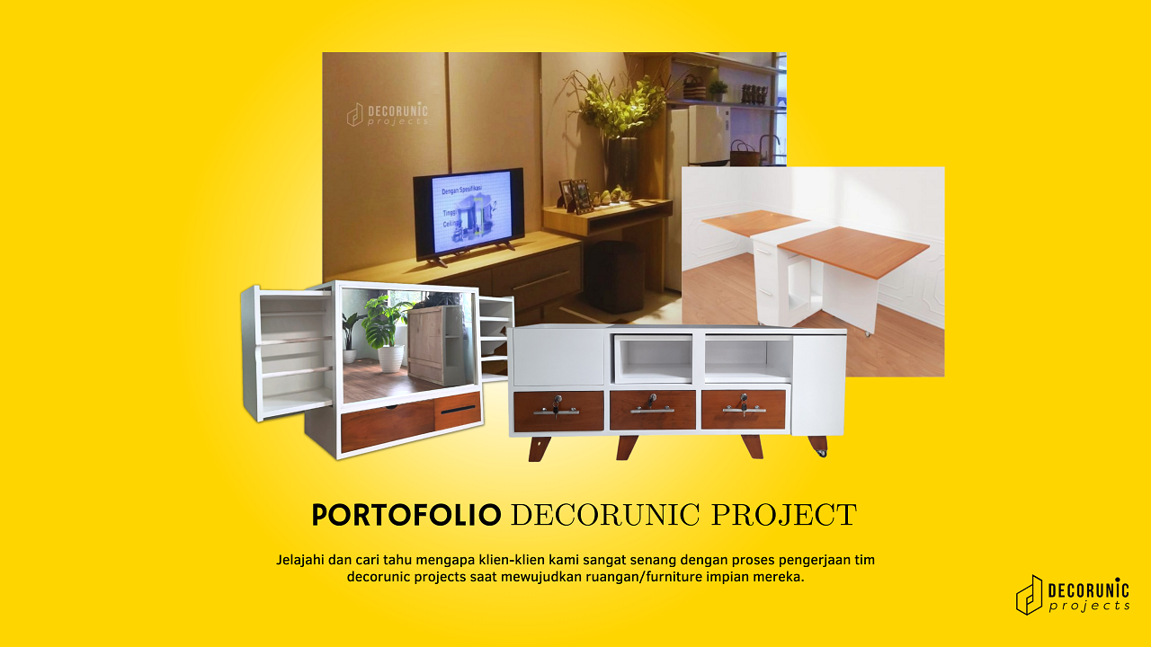 Banner Web Decorunic Projects Portfolio 16x9